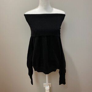 Something Navy X Treasure & Bond Cold Shoulder Sweater